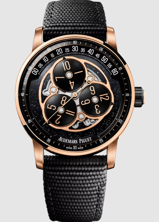 Review 15212NR.OO.A002KB.01-AB Audemars Piguet CODE 11.59 Starwheel replica watch